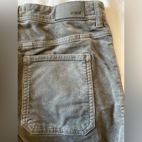 Women’s Mavi Corduroy Cropped Wide Leg Pants Size 29‎ Grey Paloma Marine - Picture 10 of 10